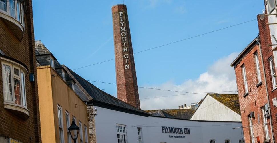 Plymouth Gin Distillery building 
